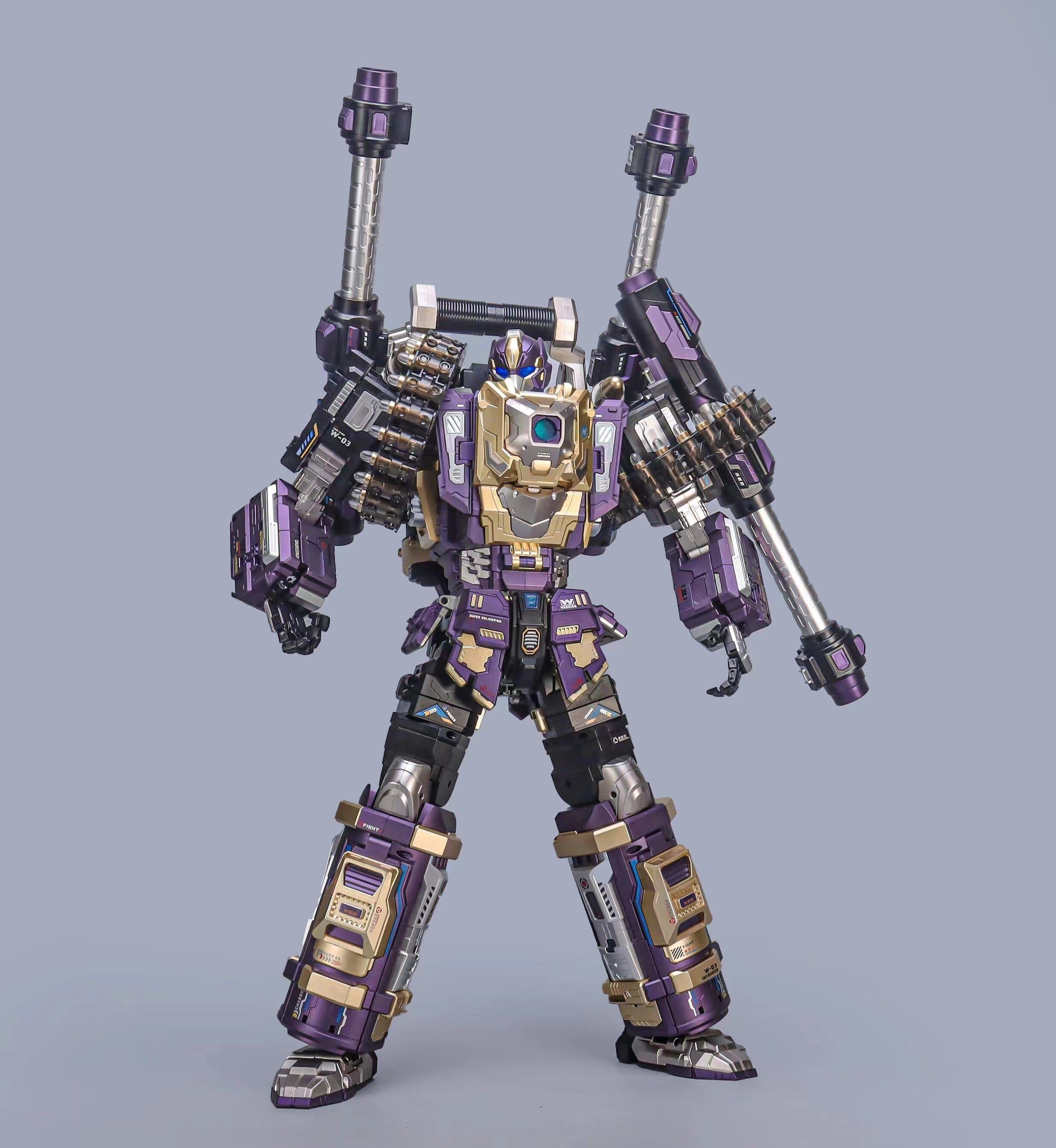 NBK 231 Gatling Warrior Tough Guy Transformer Figure