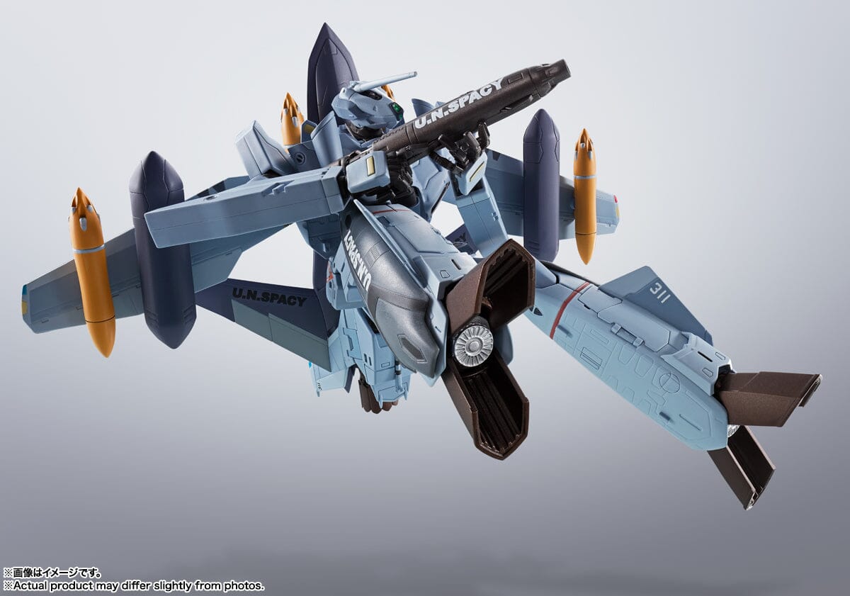 Macross Zero Hi-Metal R VF-0A Phoenix (Shin Kudo Use) + QF-2200D-B Ghost