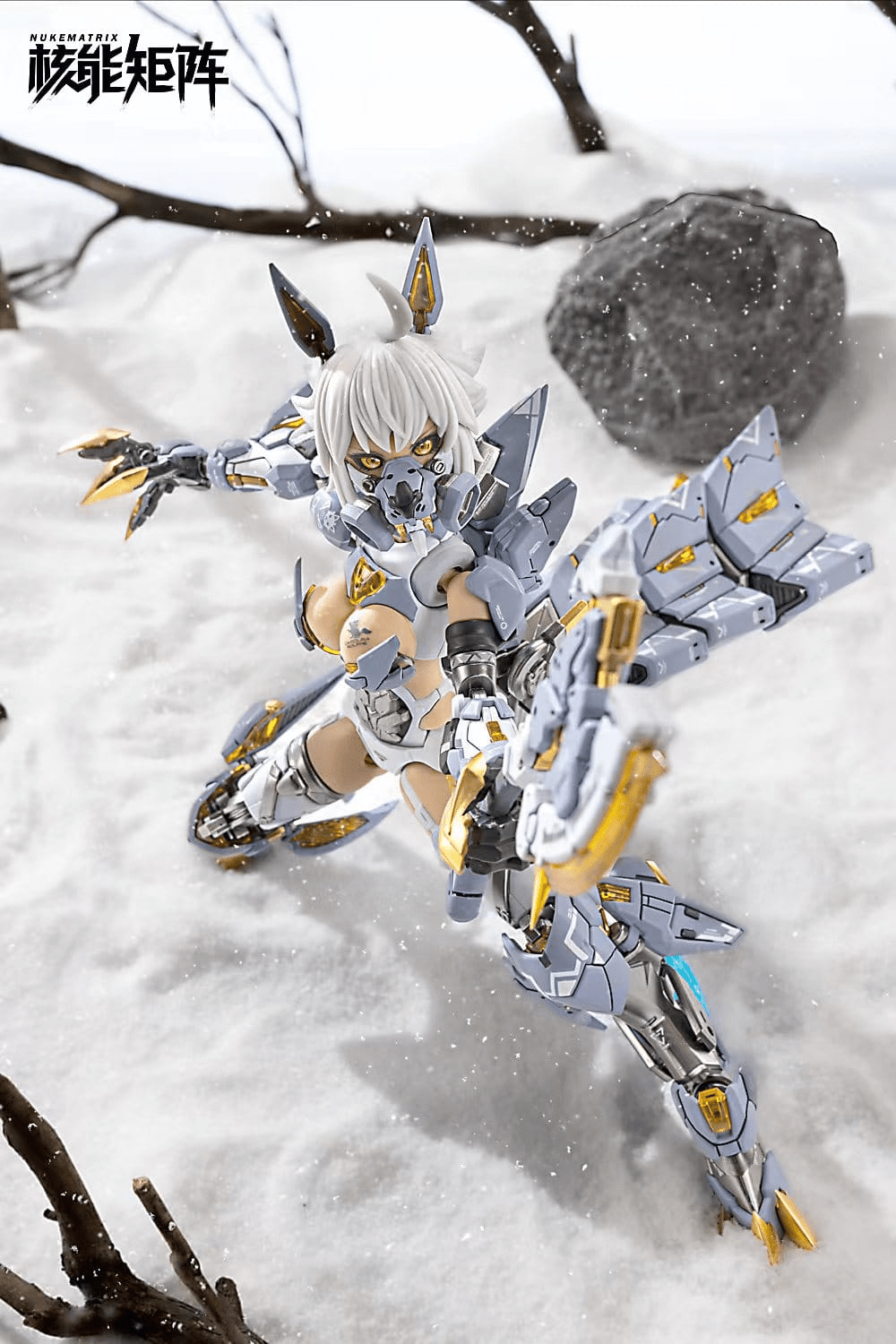 Cyber Forest Fantasy Girls Mad Wolf 1/12 Scale Model Kit