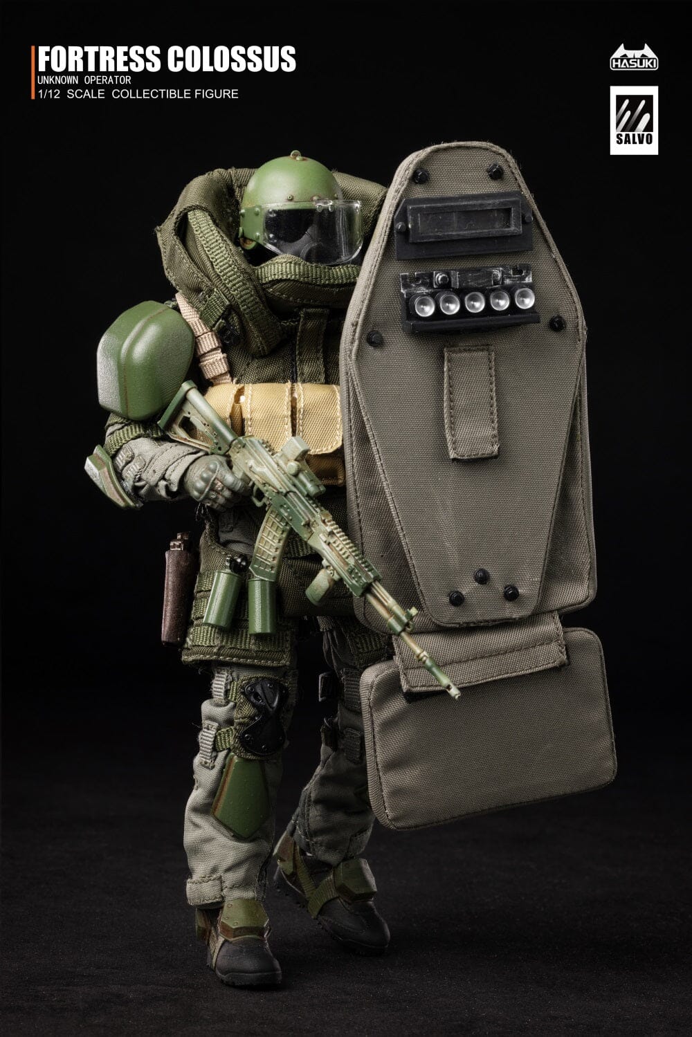 Hasuki Salvo (Fortress Colossus Unknown Operator) 1/12 Scale Figure