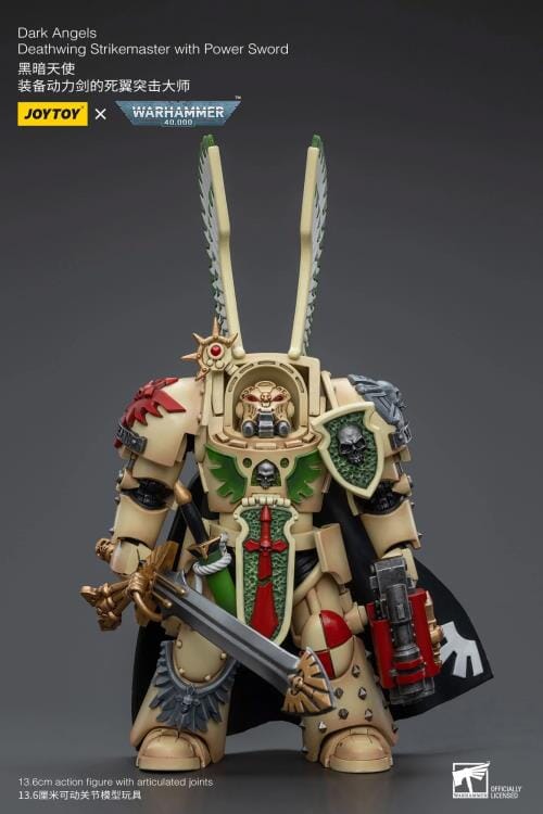 Warhammer 40k Dark Angels Deathwing Strikemaster with Power Sword 1/18 Scale Figure