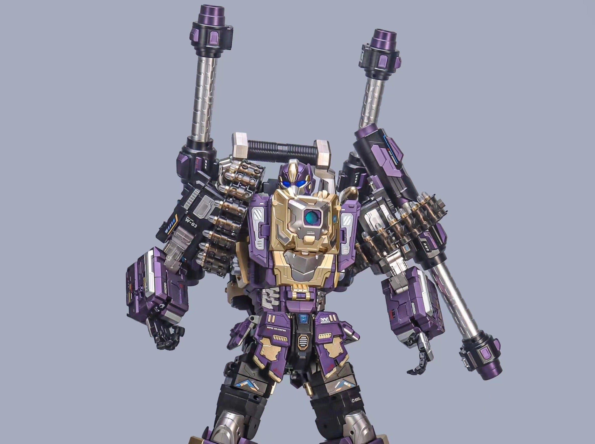 NBK 231 Gatling Warrior Tough Guy Transformer Figure