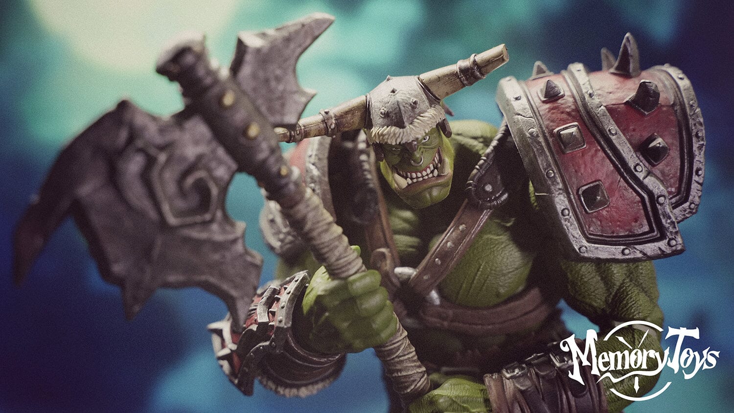 World of Warcraft Orc Kargath Bladefist Action Figure