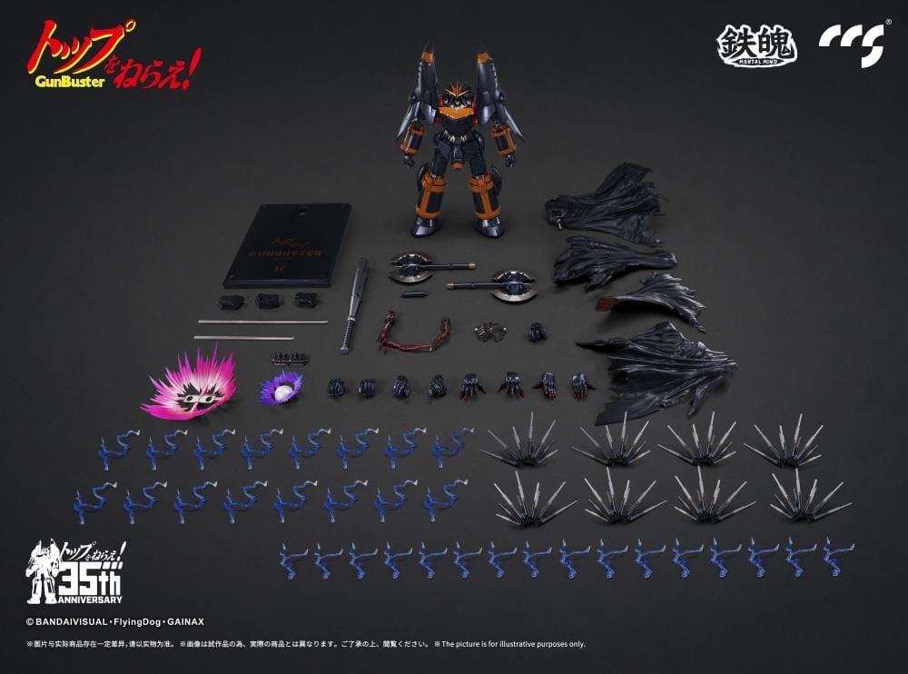 Gunbuster 35th Anniversary MORTAL MIND Gunbuster Action Figure