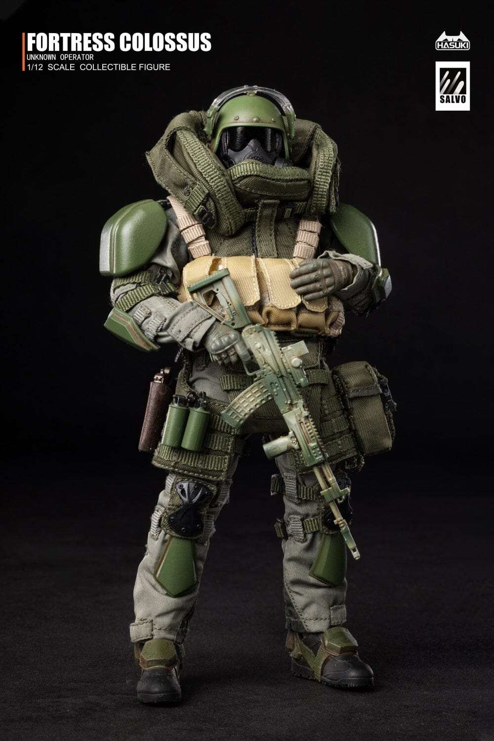 Hasuki Salvo (Fortress Colossus Unknown Operator) 1/12 Scale Figure