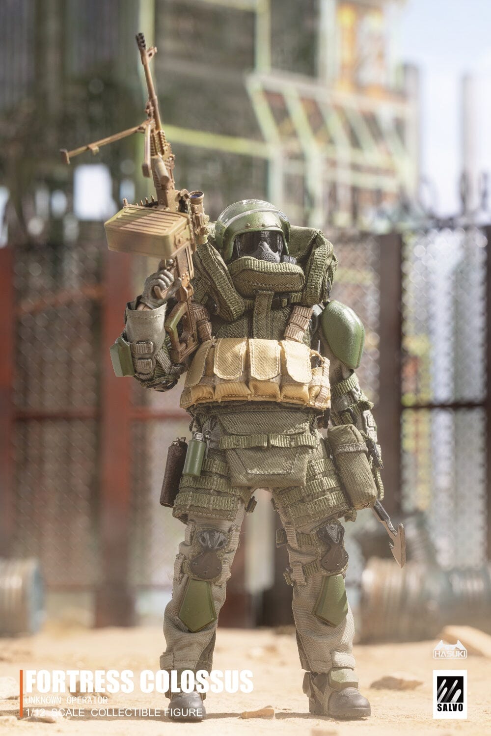 Hasuki Salvo (Fortress Colossus Unknown Operator) 1/12 Scale Figure