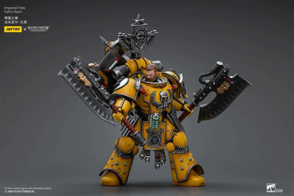 Warhammer 40k Imperial Fists Fafnir Rann 1/18 Scale Figure