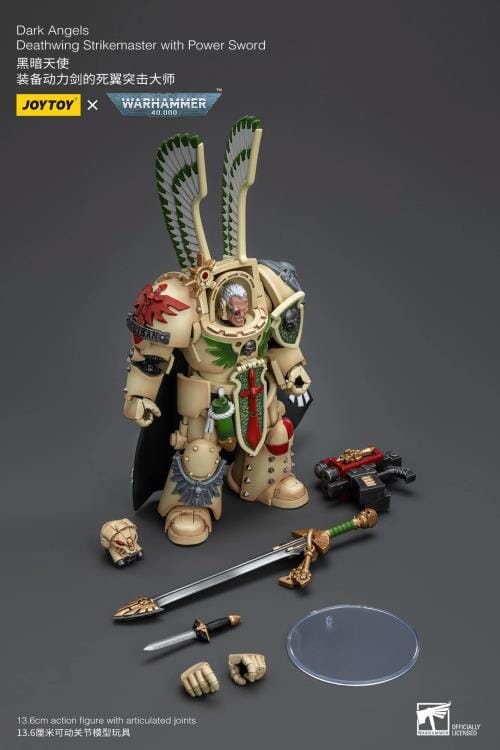 Warhammer 40k Dark Angels Deathwing Strikemaster with Power Sword 1/18 Scale Figure