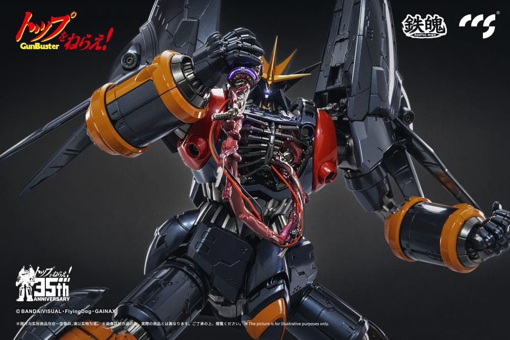 Gunbuster 35th Anniversary MORTAL MIND Gunbuster Action Figure