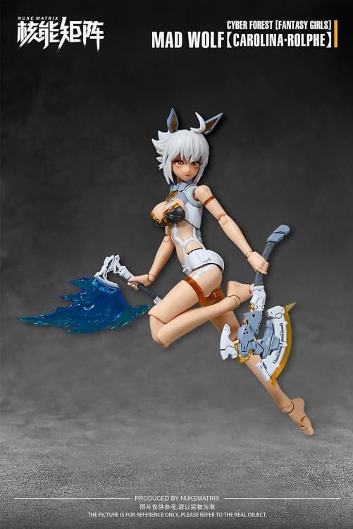 Cyber Forest Fantasy Girls Mad Wolf 1/12 Scale Model Kit