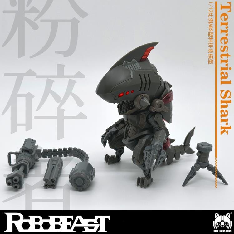 RoboBeast Terrestrial Shark 1/12 Scale Model Kit