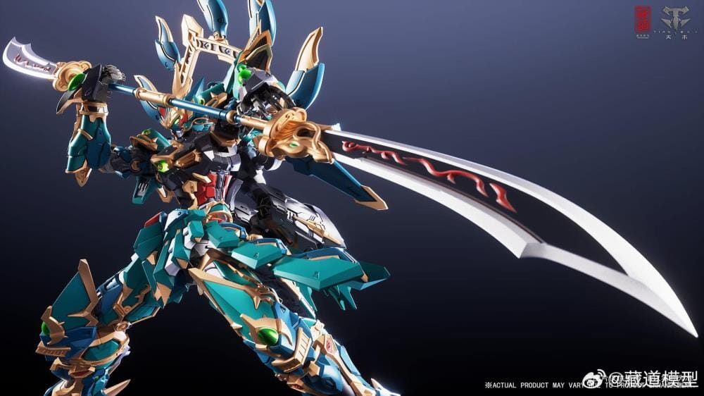 CangDao CD-01U Azure Dragon (Martial Fighter Ver.) 1/72 Scale Figure