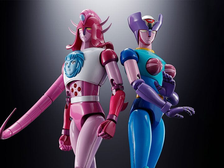 Mazinger Z Soul of Chogokin GX-108 Rhine X1 & Diana A Set