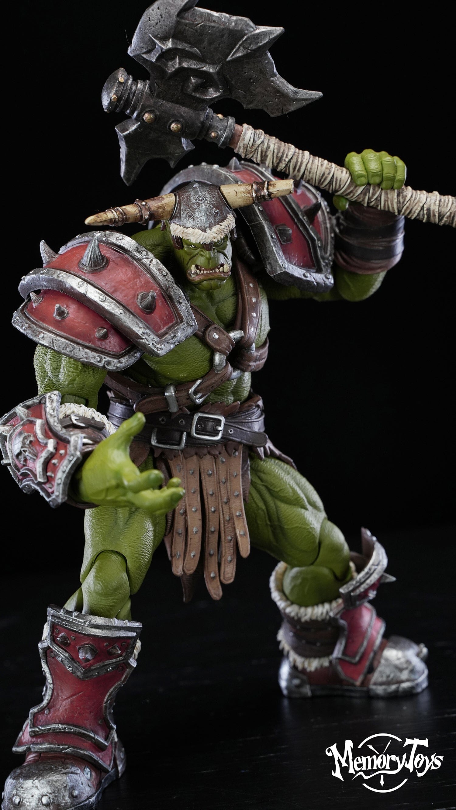 World of Warcraft Orc Kargath Bladefist Action Figure