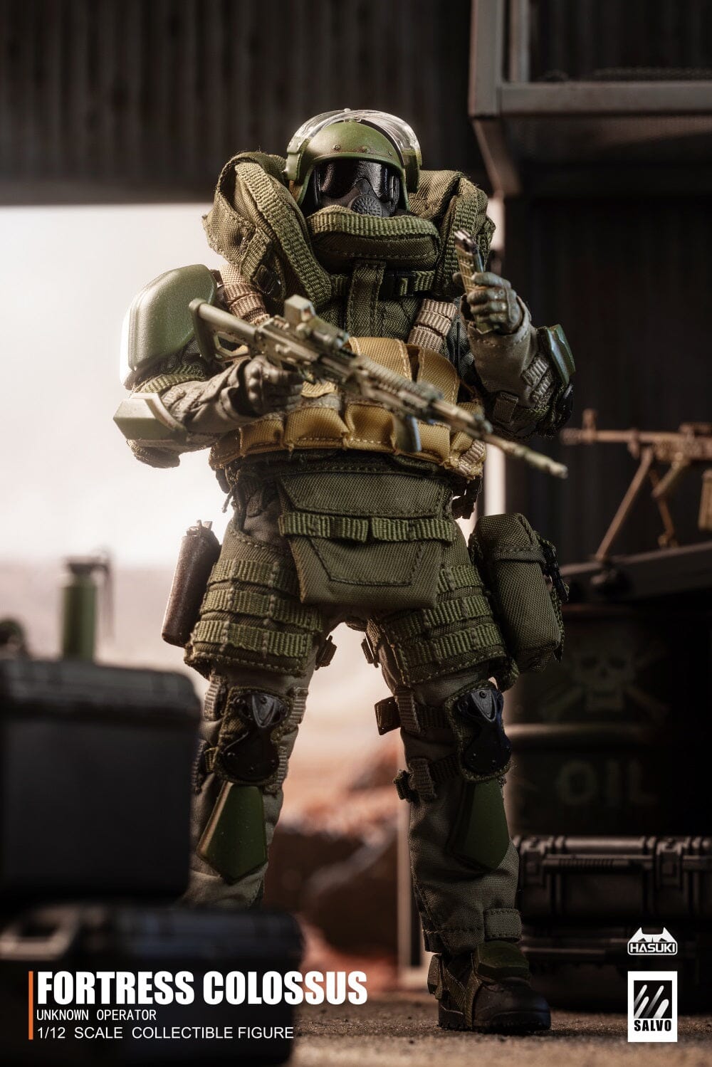 Hasuki Salvo (Fortress Colossus Unknown Operator) 1/12 Scale Figure