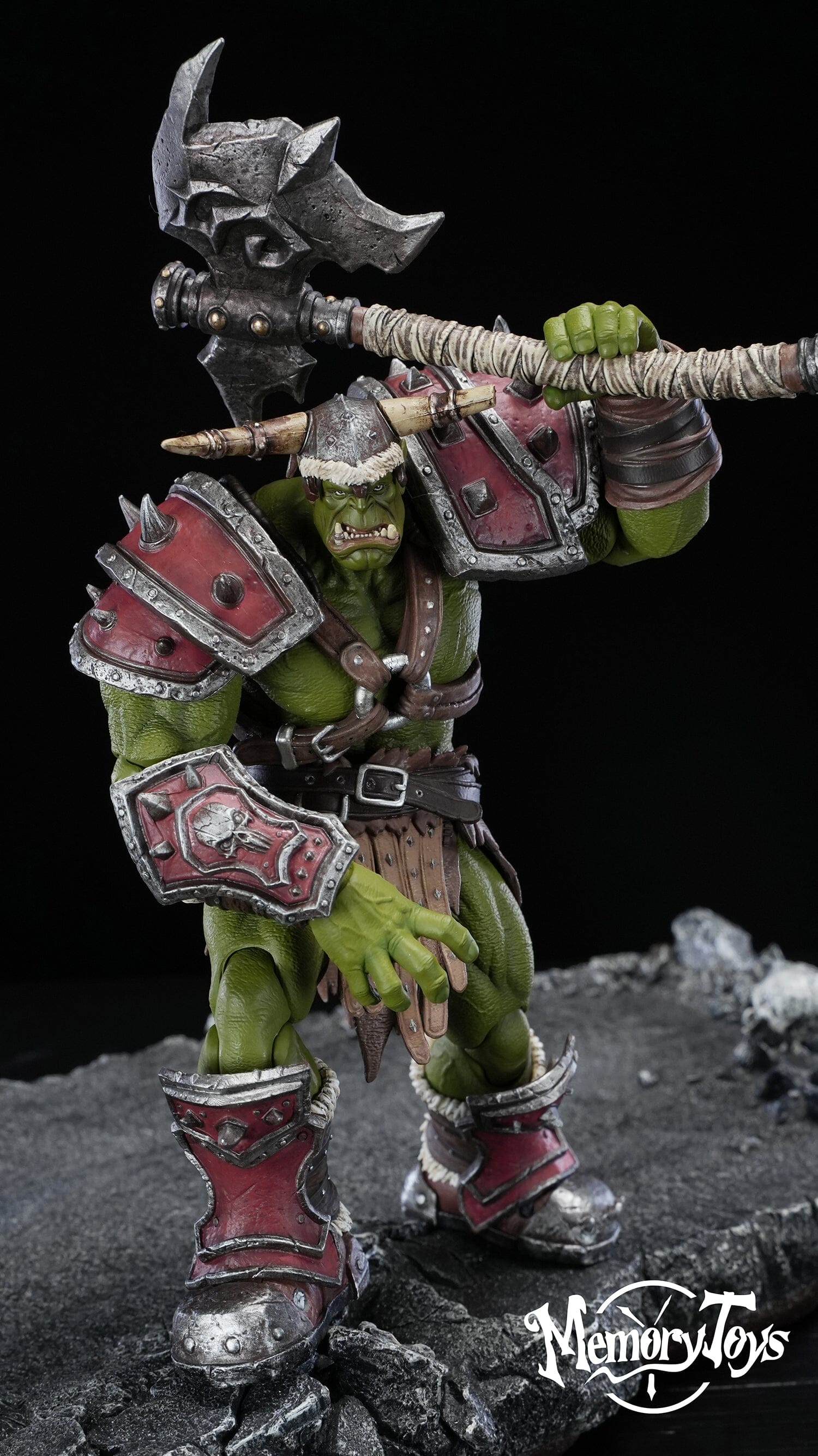 World of Warcraft Orc Kargath Bladefist Action Figure