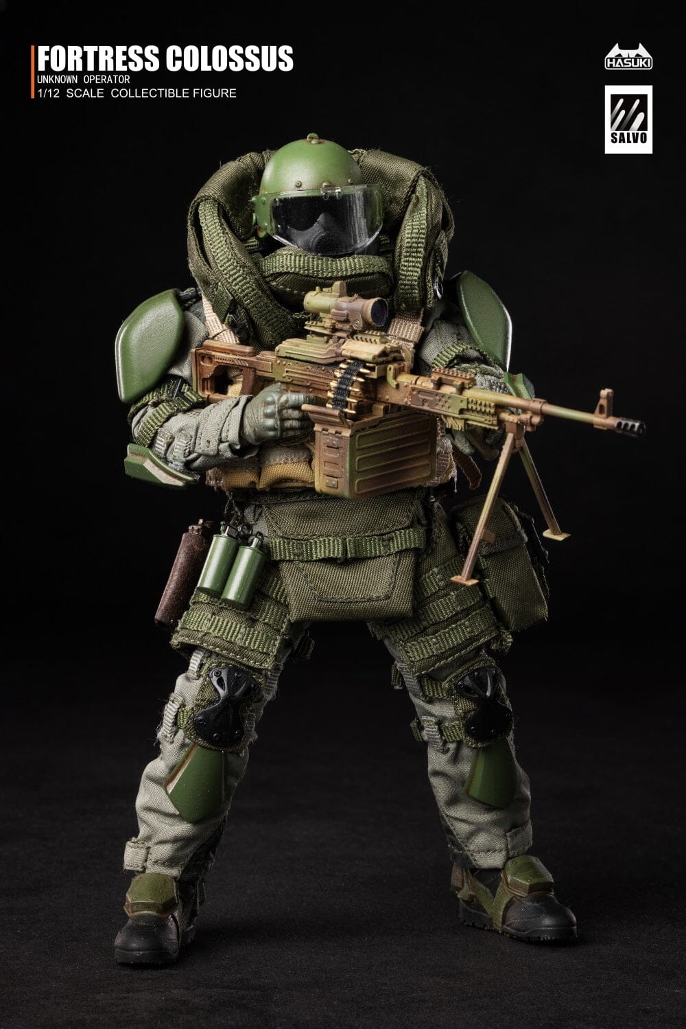 Hasuki Salvo (Fortress Colossus Unknown Operator) 1/12 Scale Figure