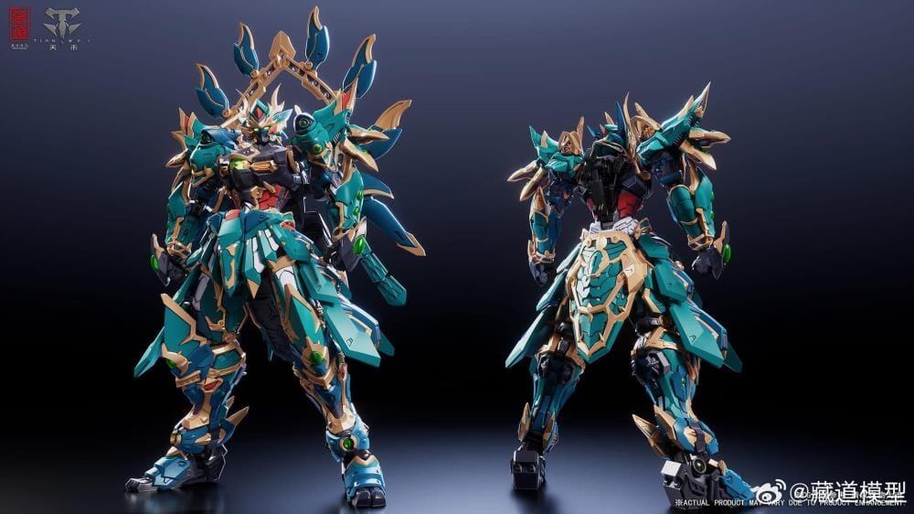 CangDao CD-01U Azure Dragon (Martial Fighter Ver.) 1/72 Scale Figure