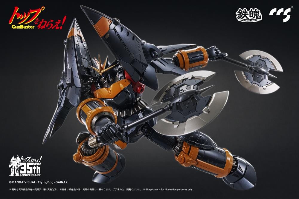 Gunbuster 35th Anniversary MORTAL MIND Gunbuster Action Figure